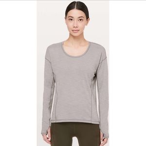 Lululemon Sweat Embrace Long Sleeve Top Size 10